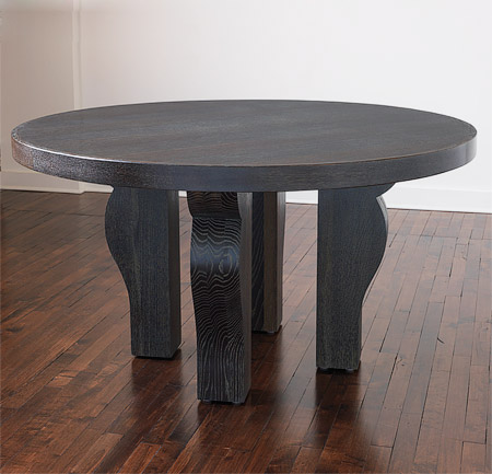 Frank Round Dining Table, Round Table Bellevue
