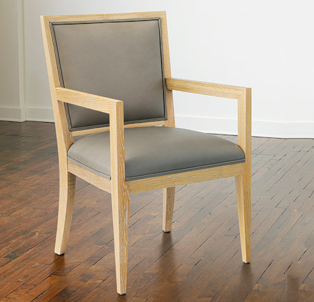 Frank Dining Chair With Arms, Arm Dining Chairs